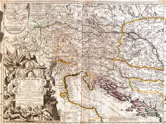 Südostdeutschland, Süd-Tschechien, Österreich, West-Slowakei, West-Ungarn, Slowenien, Kroatien, Bosnien und Herzegowina