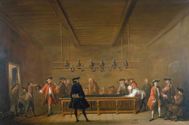 Das Billardspiel, ca. 1720