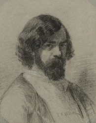 Porträt von Narcisse Virgile Diaz de la Peña