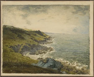Die Küste bei Gréville