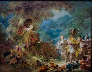 Rinaldo in den Gärten von Armida