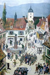 Deutsche besetzen Elsass