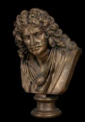 Bronzebüste von Molière