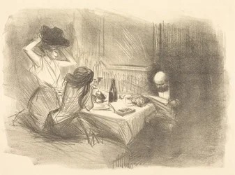 Das Séparée (5. Tafel)