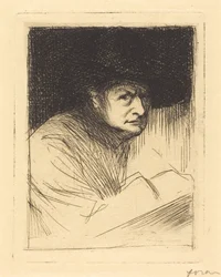 Porträt von Forain