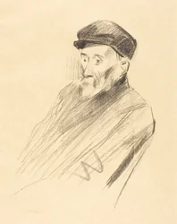 Porträt von Renoir (3. Tafel)