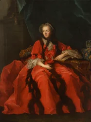 Porträt der Königin Maria Leszczyńska