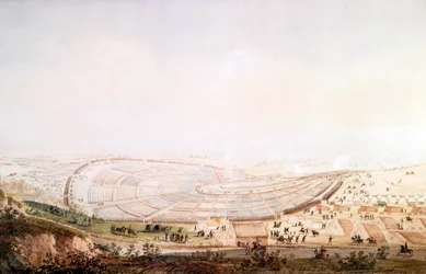 Ansicht des Heeres im Lager von Boulogne-sur-Mer