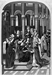 Krönung des französischen Königs Karl V. am 19. Mai