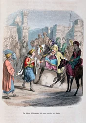 Die Mutter von Ibrahim Pascha betritt Kairo, 1847