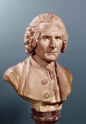 Büste von Jean-Jacques Rousseau (1712-78)