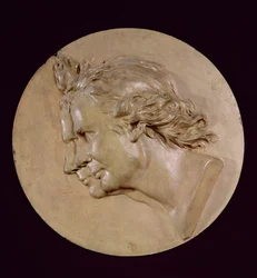 Medaille mit Darstellung von Joseph (1740-1810) und Etienne Montgolfier (1745-99)