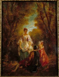 Personen in einem Park