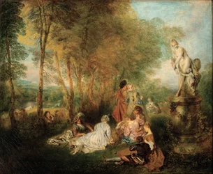 Das Fest der Liebe, ca. 1718-1719