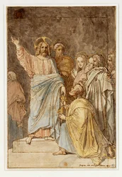 Christus übergibt Petrus die Schlüssel