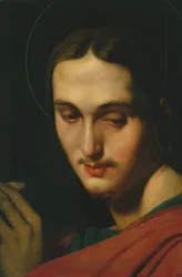 Kopf des Heiligen Johannes des Evangelisten