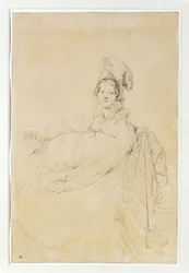 Mme. Destouches, geborene Armande Edmée Charton, zur Zeit des Porträts frisch verheiratet mit dem Architekten Destouches