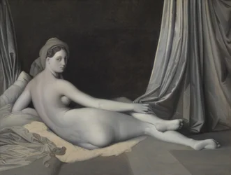 Odaliske in Grisaille, ca. 1824-34