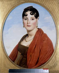 Porträt von Madame Aymon, genannt die Schöne Zelie