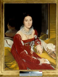 Porträt von Madame de Senonnes (geb. Marie Marcoz)