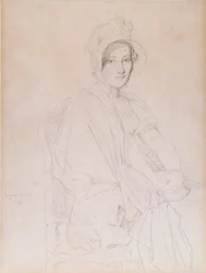 Porträt von Marie Marcoz, später Vicomtesse de Senonnes, 1813