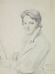 Porträt des Komponisten Auguste-Mathieu Panseron 1796-1859, 1815-1818