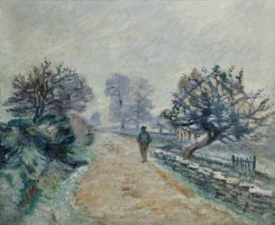 Crozard-Straße, kleiner Nebel und Frost, 1910