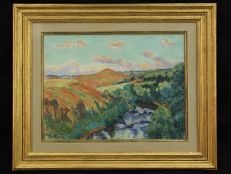 Landschaft bei Creuze, Crozant