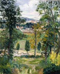 Landschaft der Île-de-France, ca. 1879