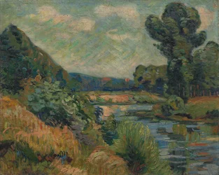 Die Ufer der Marne bei Charenton, um 1895