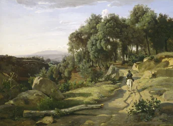 Eine Ansicht in der Nähe von Volterra
