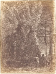 Dante und Virgil, 1858