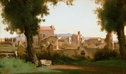 Blick von den Farnese-Gärten, Rom