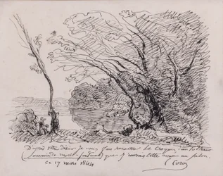 Einladung zum Salon von 1864. Erinnerung an Mortefontaine