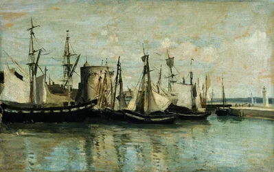 La Rochelle, Eingang zum Trockendock
