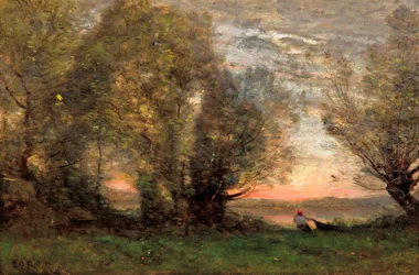 Die Fischer, Abendstimmung