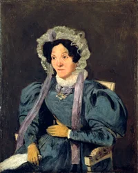 Madame Corot, Mutter des Künstlers, ca. 1845