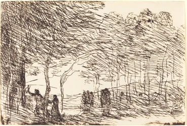 Orpheus führt Eurydike (Orphée entraînant Eurydice)