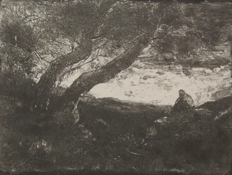 Der Träumer, Originaldruck 1854, gedruckt 1921