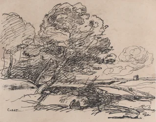 Der einsame Turm La Tour isolée, 1871