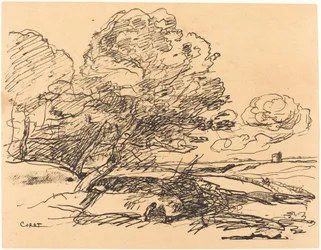 Der einsame Turm La Tour isolée, 1871