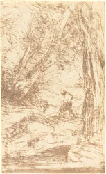 Der Holzfäller von Rembrandt, 1853