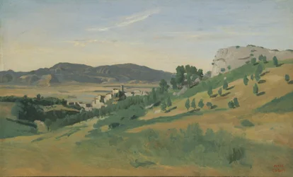 Blick auf Olevano