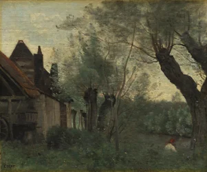 Weiden und Bauernhaus in Sainte-Catherine-lès-Arras