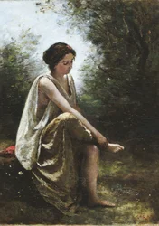 Verwundete Eurydike, 1868-70
