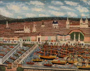 Ansicht von Bordeaux, 1884