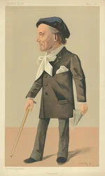 M Victorien Sardou, Thermidor, 2. Mai 1890, Vanity Fair Karikatur