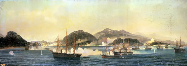 Die zweite Schlacht von Shimonoseki, 5. September 1864, 1868