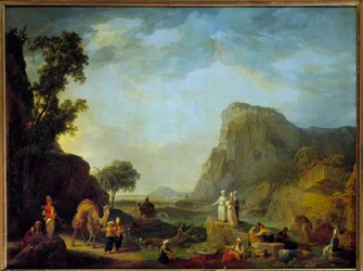 Orientalische Landschaft