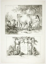 Tafel Eins von 38 aus Oeuvres de J. B. Huet